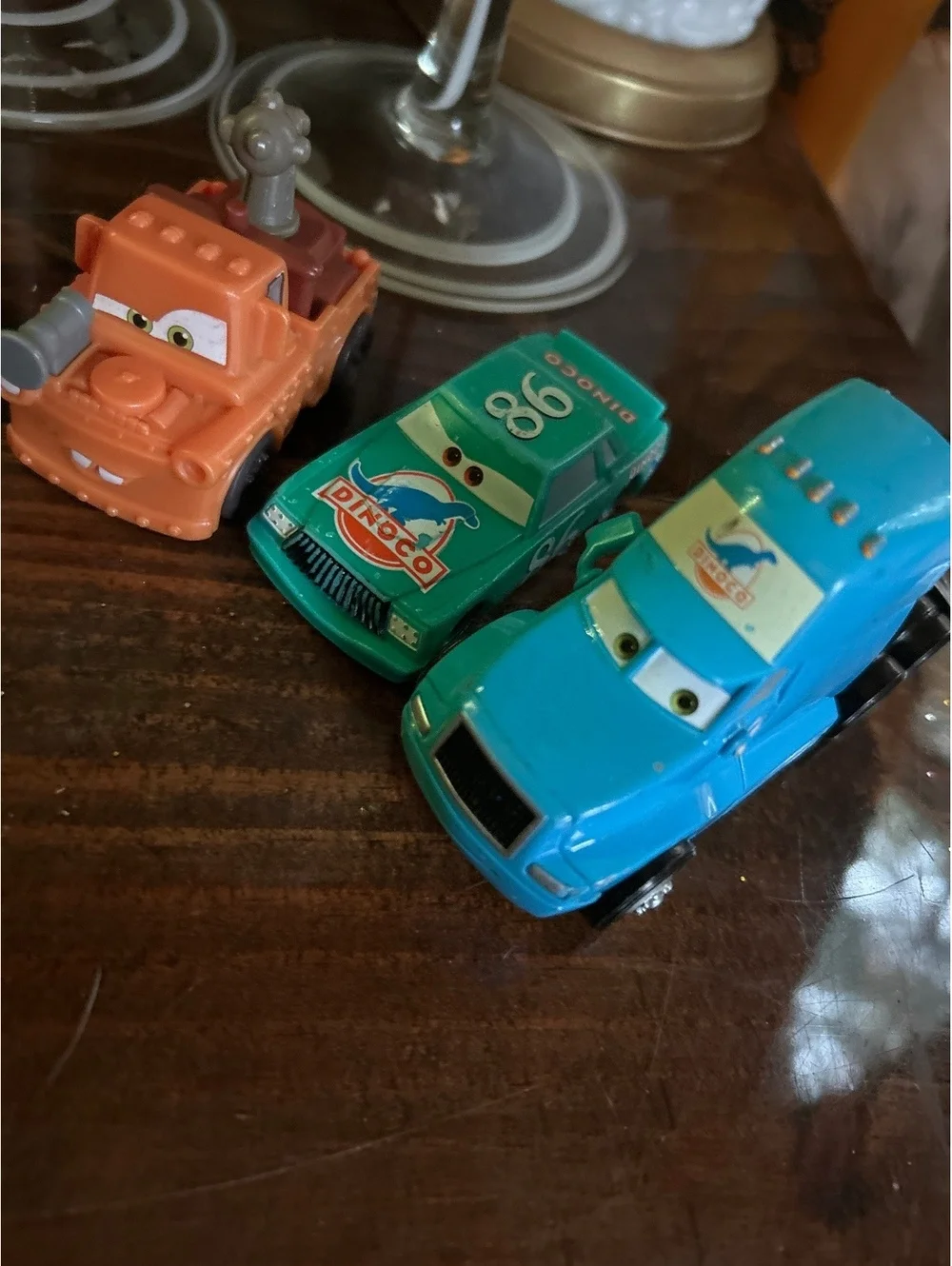 Disney Pixar Cars Diecast - plastic Toy Vehicles Set of 3
